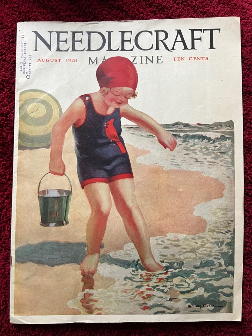 NeedleCraft Magazine August 1928 30 pages